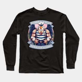 eagle X sailor | NO BULLSHIP ALLOWED Long Sleeve T-Shirt